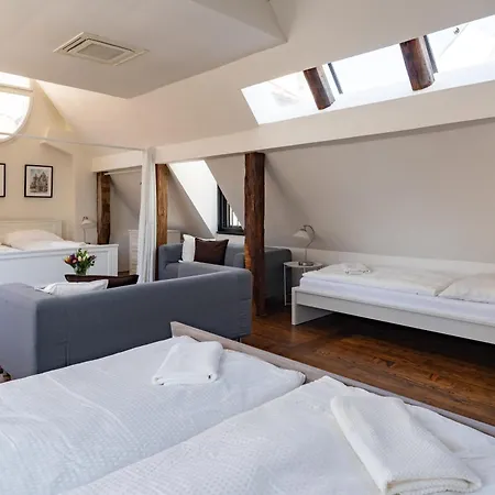 Old Town Rooftop On Karlova Near Charles Bridge براغ